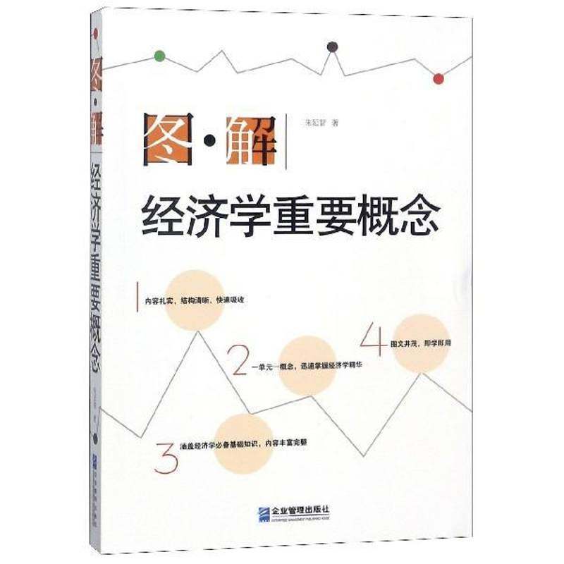 RT69包邮 图·解经济学重要概念企业管理出版社经济图书书籍