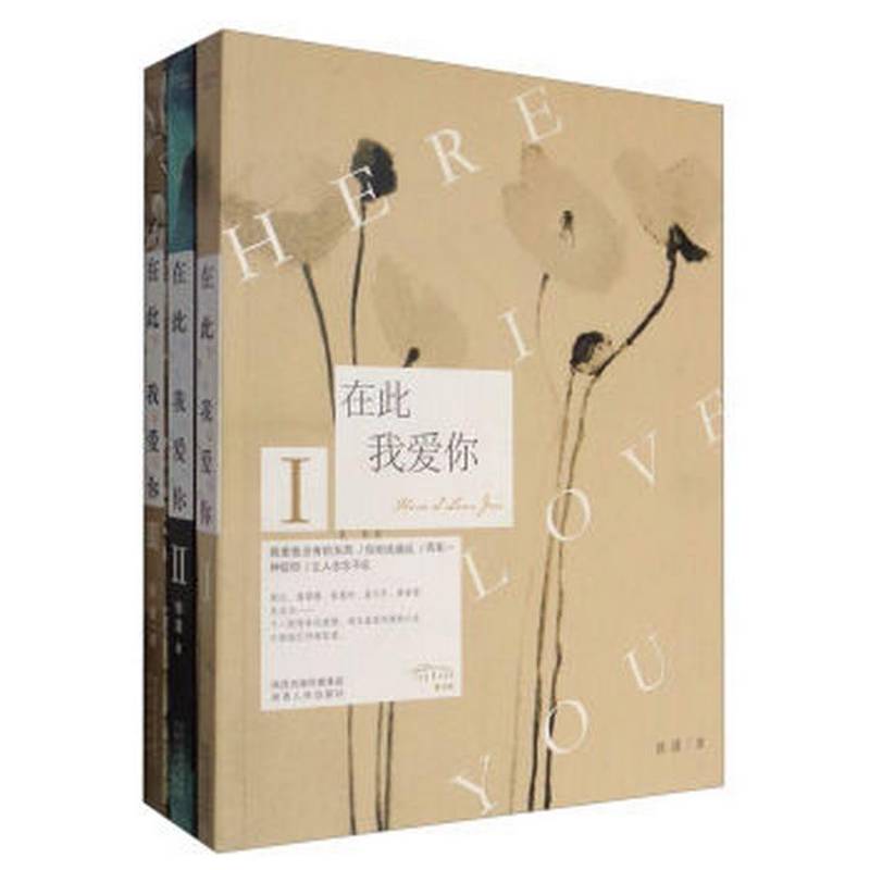 RT69包邮 在此，我爱你（全3册）陕西人民出版社小说图书书籍