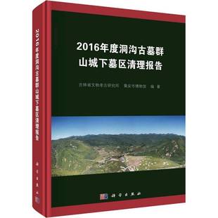精 RT69 包郵 2016年度洞溝古墓群山城下墓區清理報告 社歷史圖書書籍 科學出版