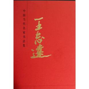 王志远北京工艺社艺术图书书籍 中国当代名家书法集 RT69 包邮