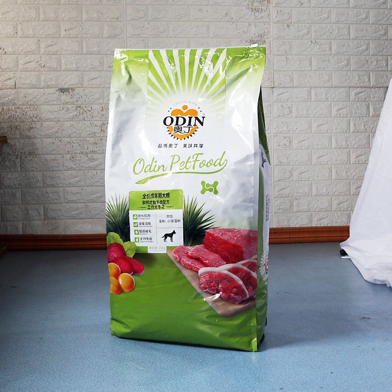 奥丁狗粮通用型40斤大包装金毛拉布拉多萨摩耶大小型成犬专用20kg