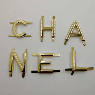 小香风包包字母配件五金装饰手工配件小香同款6个字母cha链条链条