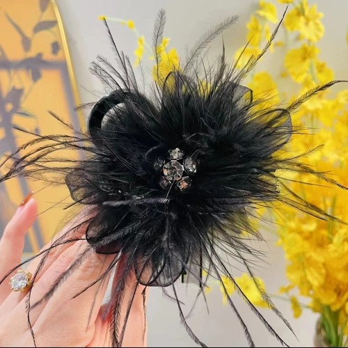 羽毛2024鲨鱼夹8CM抓夹