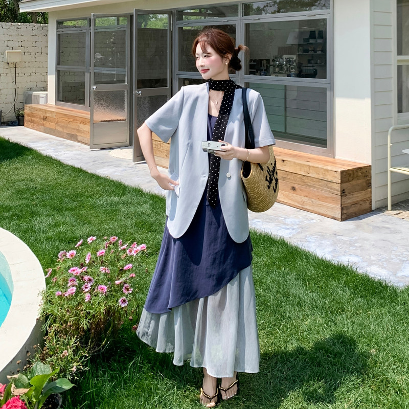 货到店两件套时尚套装裙2C512-7088-P195-控318,女装套装/套裙,昱喆服饰