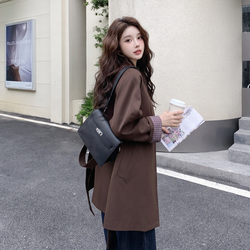 现货中长款外套女2C512-7005-P180-K279,女装短外套,昱喆服饰