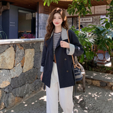 现货短外套女格子拼接2C512-7038-P170-K278，女装短外套，昱喆服饰