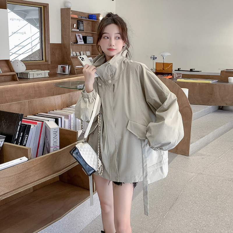 现货2C512春装装风衣短外套A170新款P155控208,商品下架区,昱喆服饰
