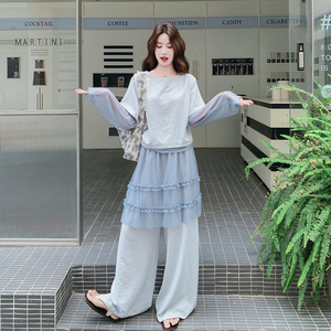 现货 时尚套装两件套女 2C512-7079-P175-控258图片