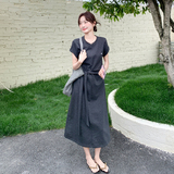 现货连衣裙女裙子带包2C512-7058-P155-控238，女装连衣裙，昱喆服饰
