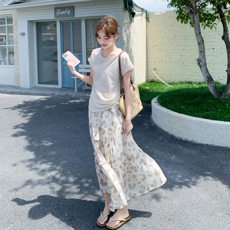 现货碎花套装裙子时尚套装女2C512-7059-P170-控258，女装套装/套裙，昱喆服饰