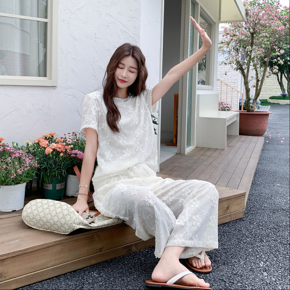196现货蕾丝时尚套装女1052新款P165控238,女装套装/套裙,昱喆服饰