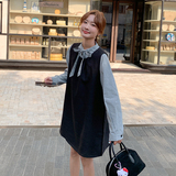 现货196两件套连衣裙女裙子802新款P155控218，女装连衣裙，昱喆服饰