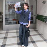 196现货时尚套装三件套7021新款P195控298，女装套装/套裙，昱喆服饰