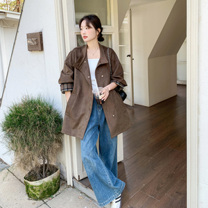 现货 2026春装风衣外套女 2C512-7001新款 P185 控288图片