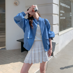现货  仿牛仔短外套女 2C512-7012新款 P165 控258图片