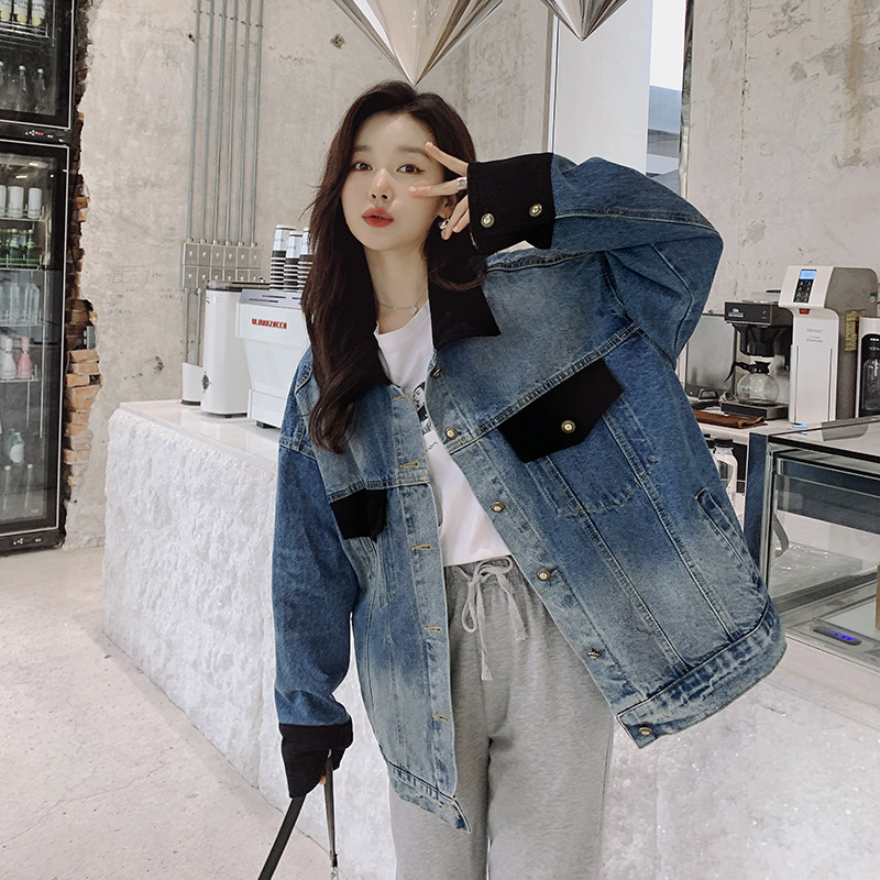 196现货 牛仔外套女 A003新款 P125 控178 质量提升图片