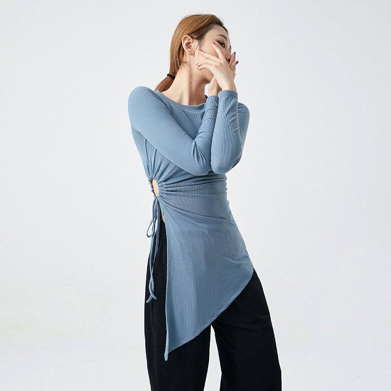 现代舞上衣古典舞服形体服瑜伽