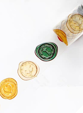 现货 mt EX 和纸胶带 MTEX1P53R 复古蜡封 文件封口袋