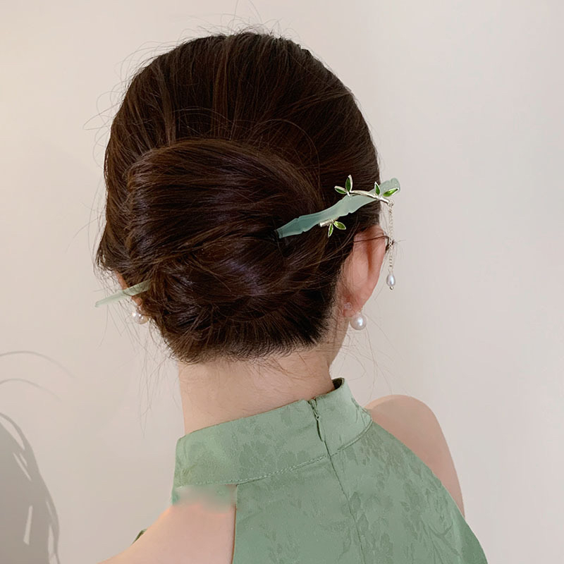 翠翠发簪永夜星河林妙妙同款簪子新中式竹节发饰独特汉服旗袍配饰