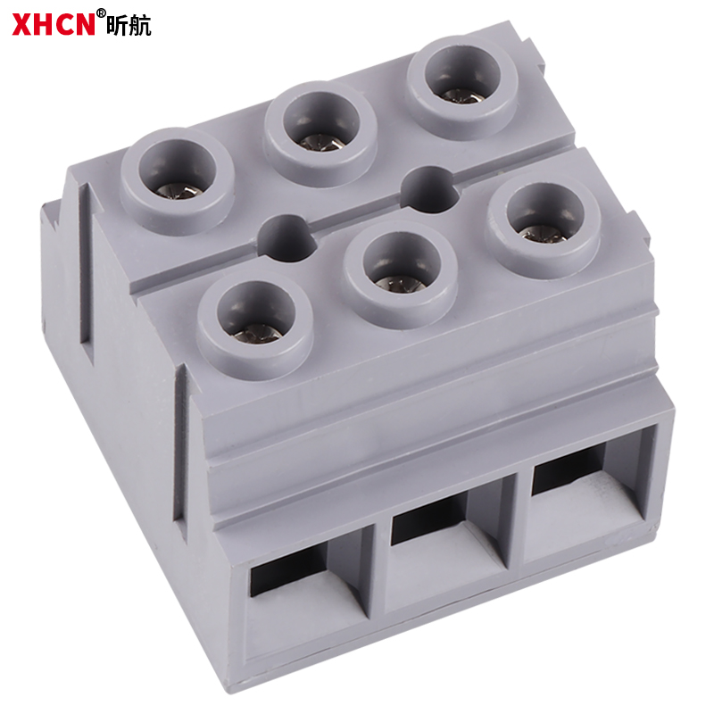 FJ6B-25/2P底m座封闭型接线端子排电线接头连接器0.5-70平方125A