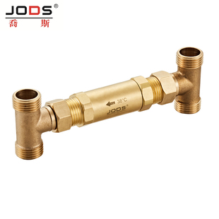 乔斯温控阀恒温阀零冷水循环H阀无回水H管替代电磁阀单向阀 温控