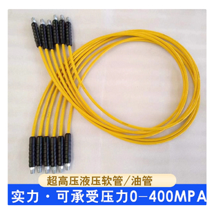 超高压油管树脂双联0 120Mpa耐压液压设备专用管钢丝缠绕液压软管