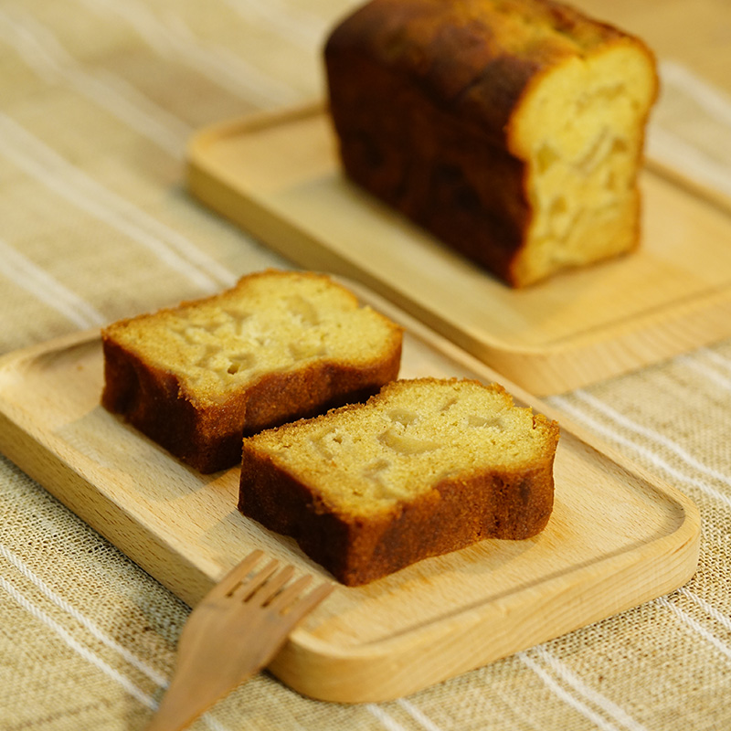 焦糖海盐磅蛋糕法国下午茶点心