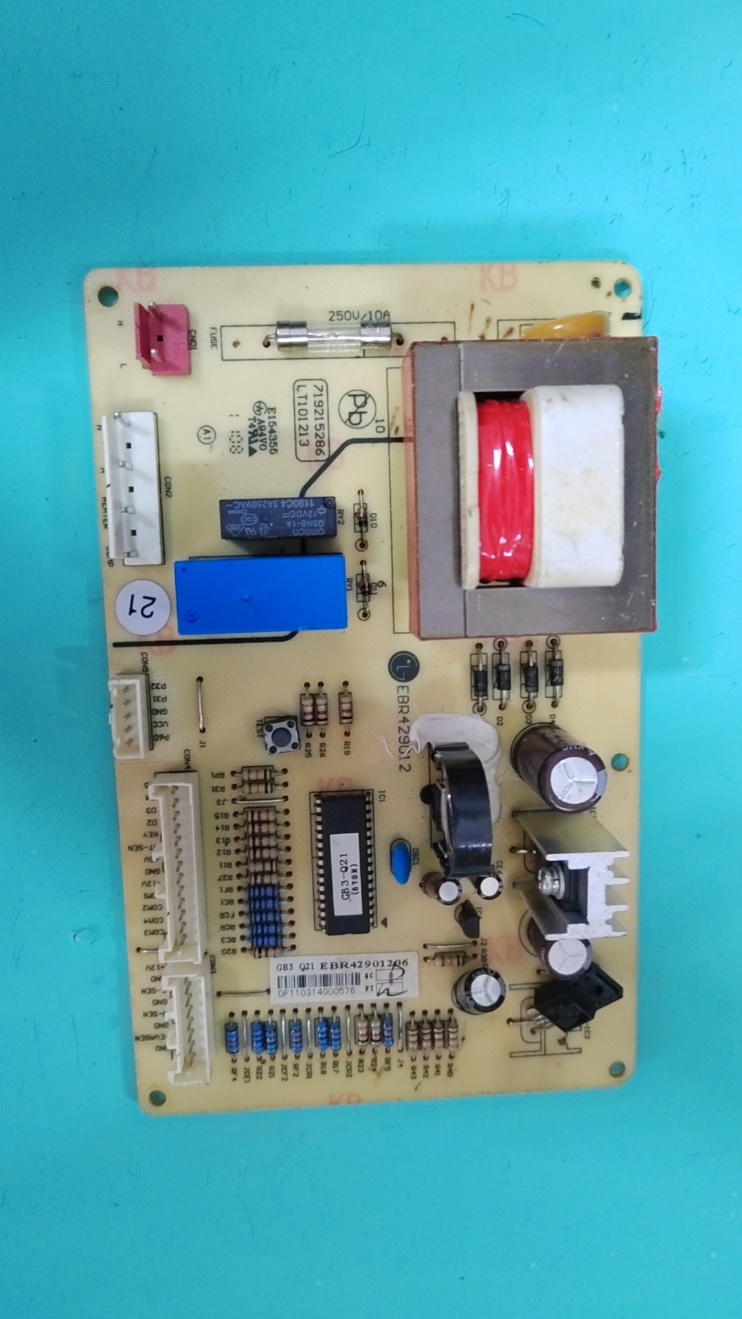 拆机LG冰箱电脑板GB2-PJT EBR5717720 1 4 显示板EBR5717740.