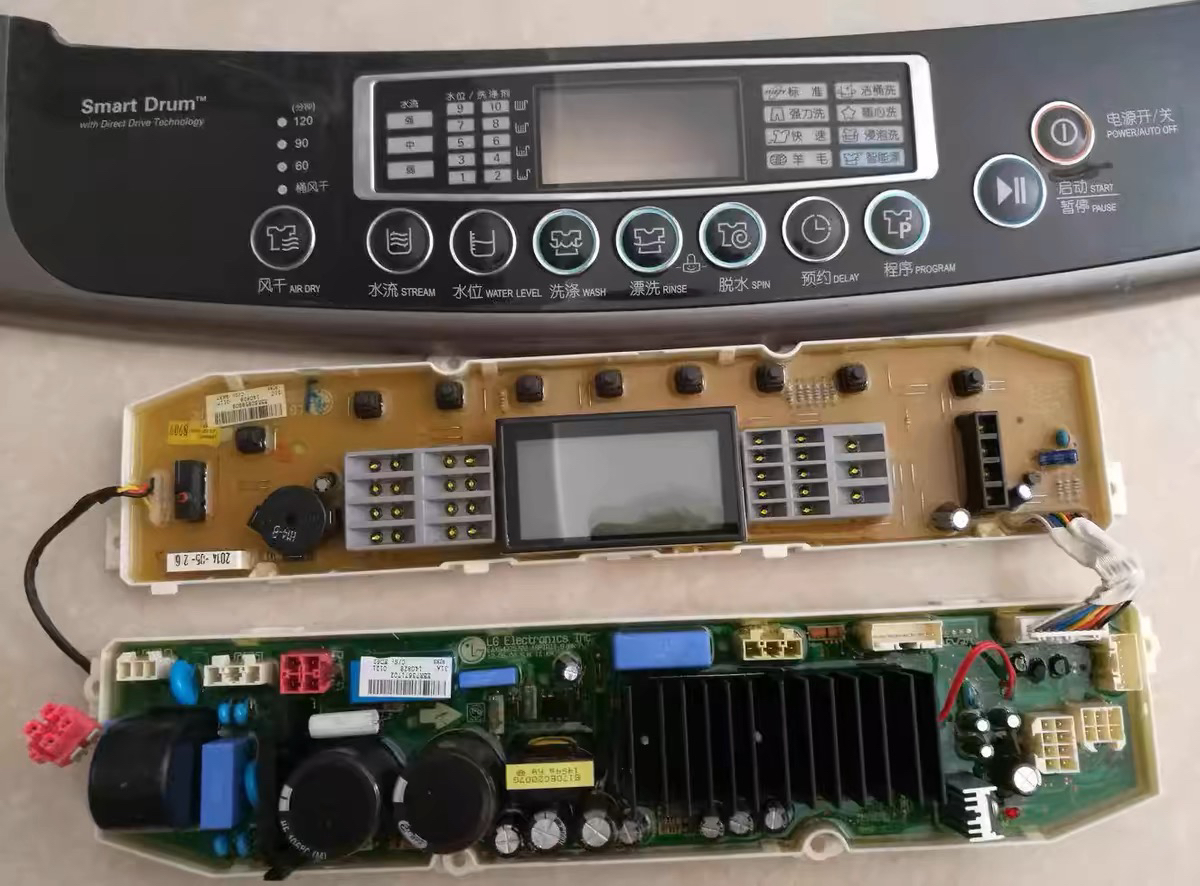 适用LG变频洗衣机电脑板主板按键显示板 XQB95-V31FD T85SS31FD