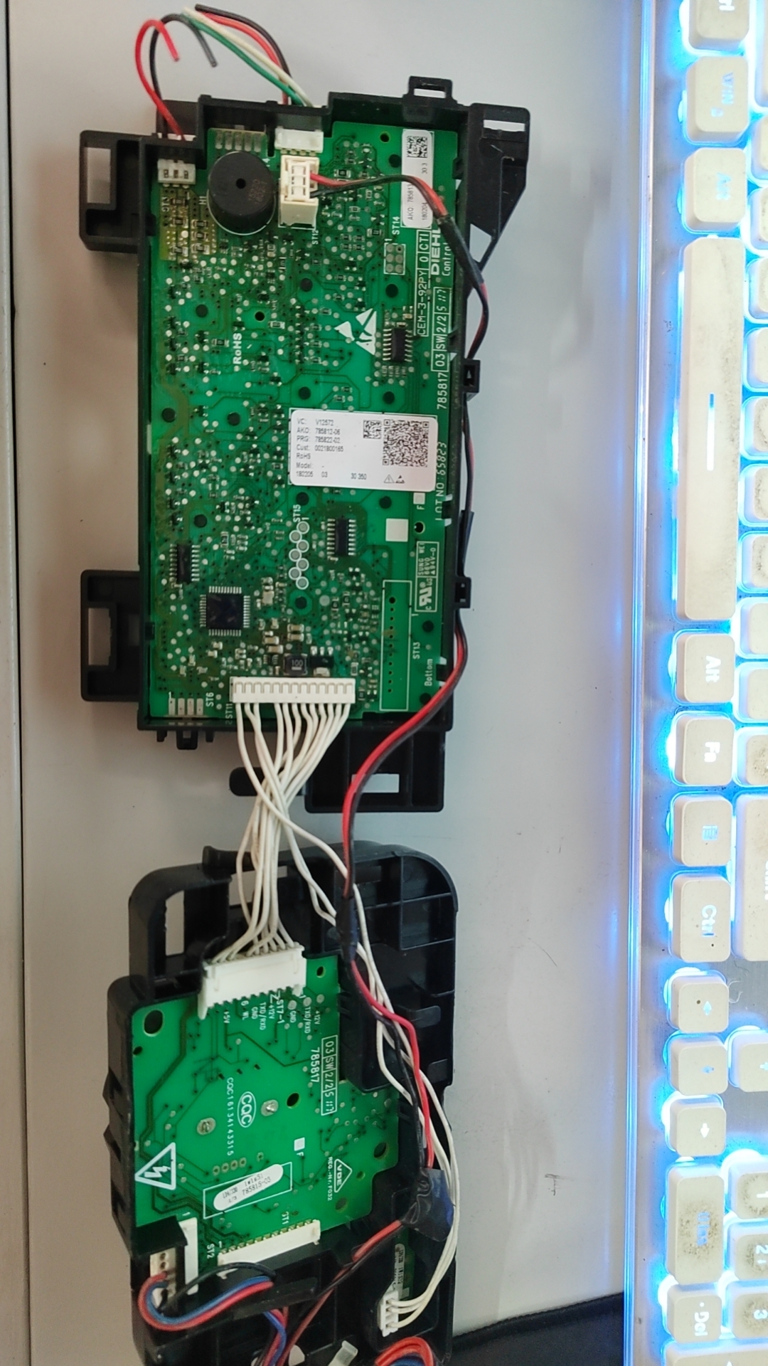 0021800165/A/X/Y海尔洗衣机电脑板显示触摸板XQG100-HB14876LU1.