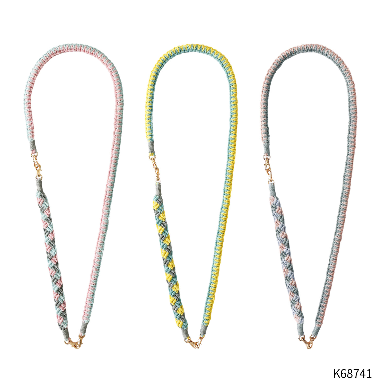 多功能手工编织手机绳包带钥匙扣