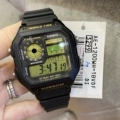 Ae-1200Wh-1B Amber Dial