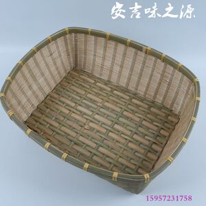 竹编 竹制品 手工竹编制品工艺馍筐竹编筐 竹子竹筐竹篮馒头筐