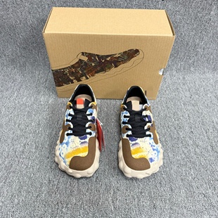 轻量健步鞋 厚底增高小个子休闲女鞋 春秋新款 出口西班牙彩绘鞋