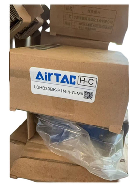 亚德客正品AirTAC滑块LSHB30BK-F1N-H-C-M6（上锁式M6的油嘴H级）