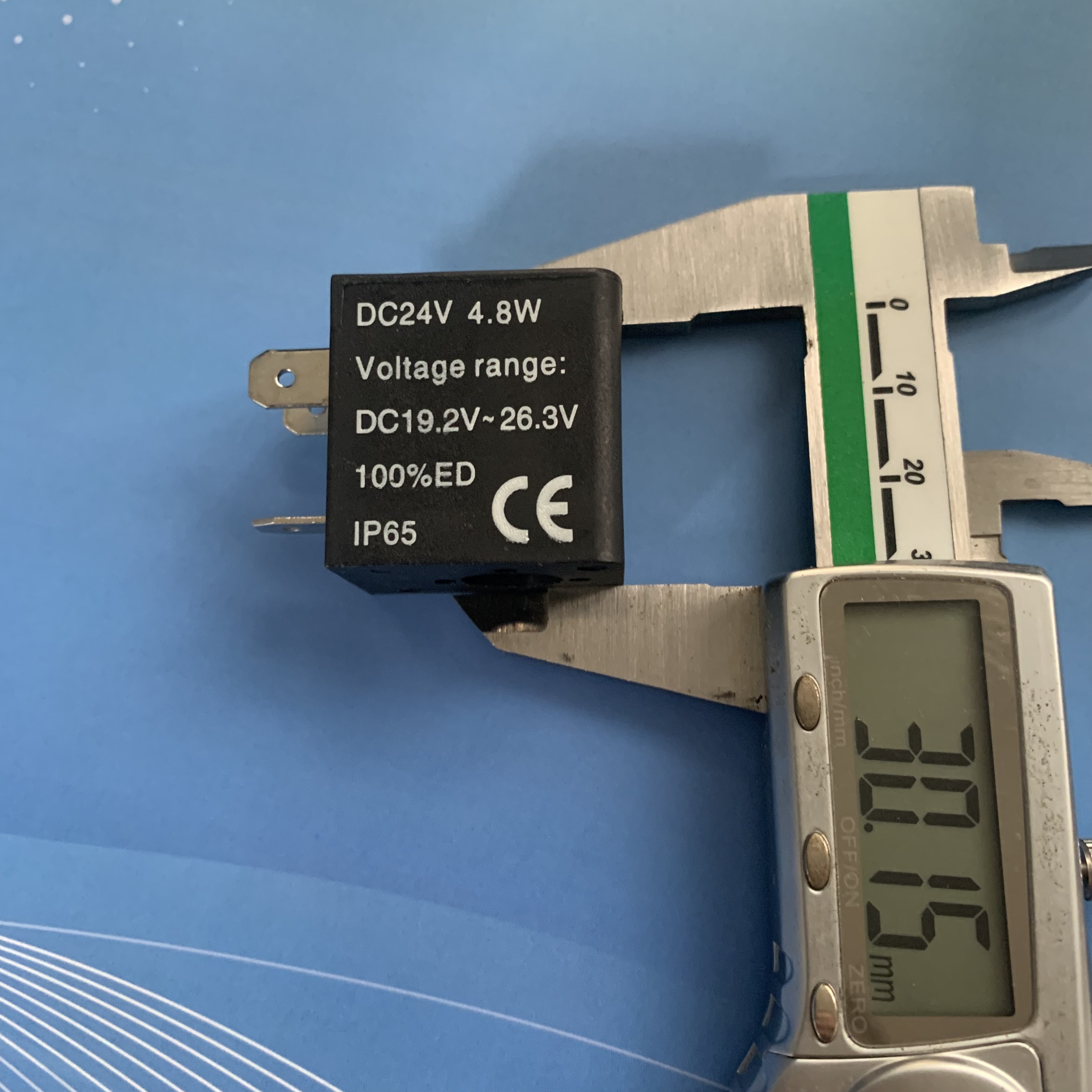 4V210系列气动电磁阀单独线圈DC24V 4.8W 中高档品质 高度30MM,五金/工具,电磁阀,淘宝优惠券,粉丝福利购,淘宝优惠卷