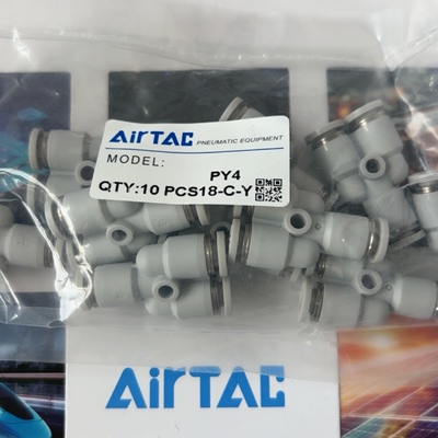 亚德客Y三通PY4 PY6 PY8 PY10 PY12 PY4D PY6D PY8D PY10D PY12D