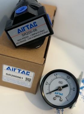 亚德客调压阀SR200061 SR20006L1  SR200081 SR20008L1 SR20008JN