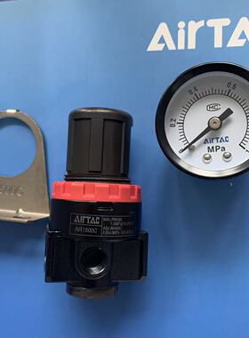 亚德客气动原厂新款调压减压阀AR1500C 结构轻巧紧凑