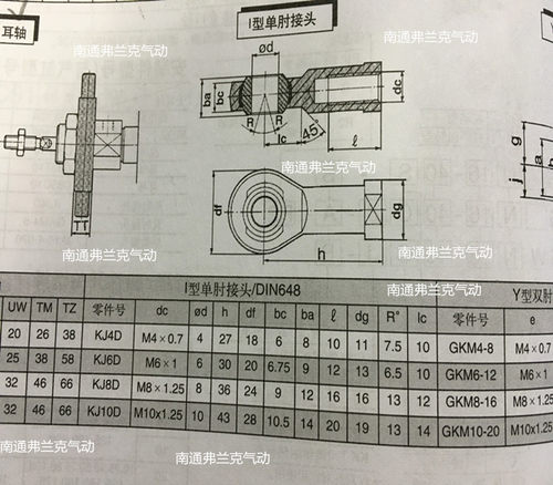 C85系列单肘接头KJ4D  KJ6D  KJ8D   KJ10D