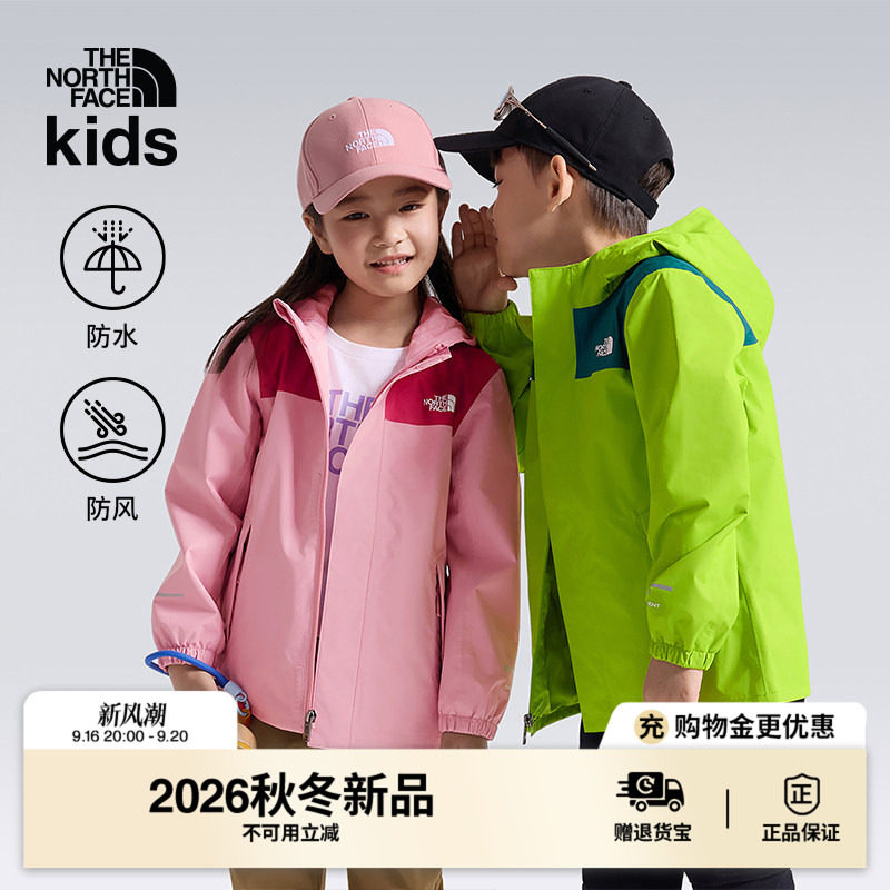 北面小童Antora防水硬壳冲锋衣图片