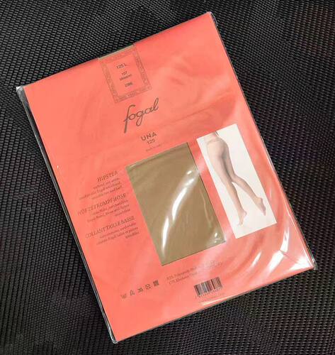瑞士FOGAL芙歌复古款无缝低腰超薄性感隐形透明遮瑕连裤袜UNA 125