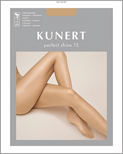 XXL新品德国Kunert Perfect Shine高弹温和光泽薄透连裤袜绒感15D