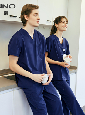 安诺【舒爽系列】护士洗手服手术刷手衣牙科医院男女快干工作服