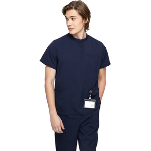 安诺ANNO新品凉感清爽透气洗手服医生护士刷手服圆领口腔手术服