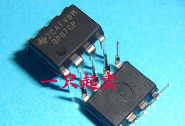 全新原装 OP07 OP07CP DIP-8 直插低噪音运算放大器
