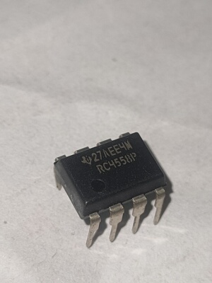 原装全新 RC4558P RC4558 DIP-8 双路通用运算放大器IC芯片