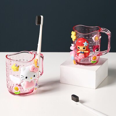 卡通牙刷杯宝宝牙缸牙刷杯