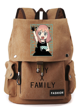 SPY×FAMILY间谍过家家cos漫画周边阿尼亚动漫书包双肩背包帆布包