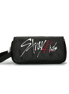 straykids txt专辑同款笔袋学生文具大容量多功能收纳包IVE AESPA